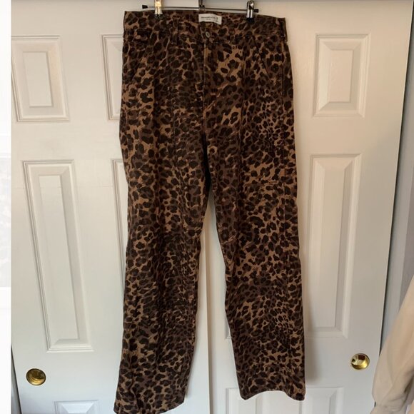 Abercrombie Mid Rise Slouchy Jean 29L - Picture 4 of 9